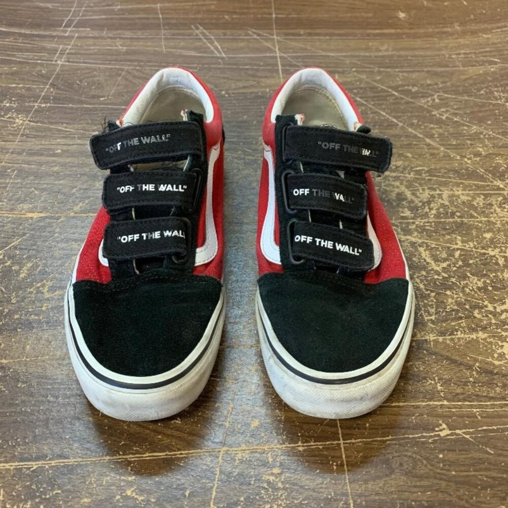 Vans Off The Wall Old Skool V Logo Pop Men's 6.5 Women's 8.0 Skater Shoes Unisex